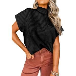 Amazon Short Sleeve Sweater, size Large